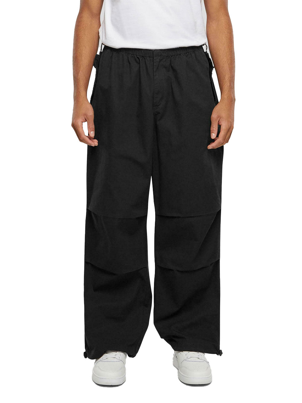 Pantalone Jogger Karl Kani Woven Parachute da Uomo - Nero