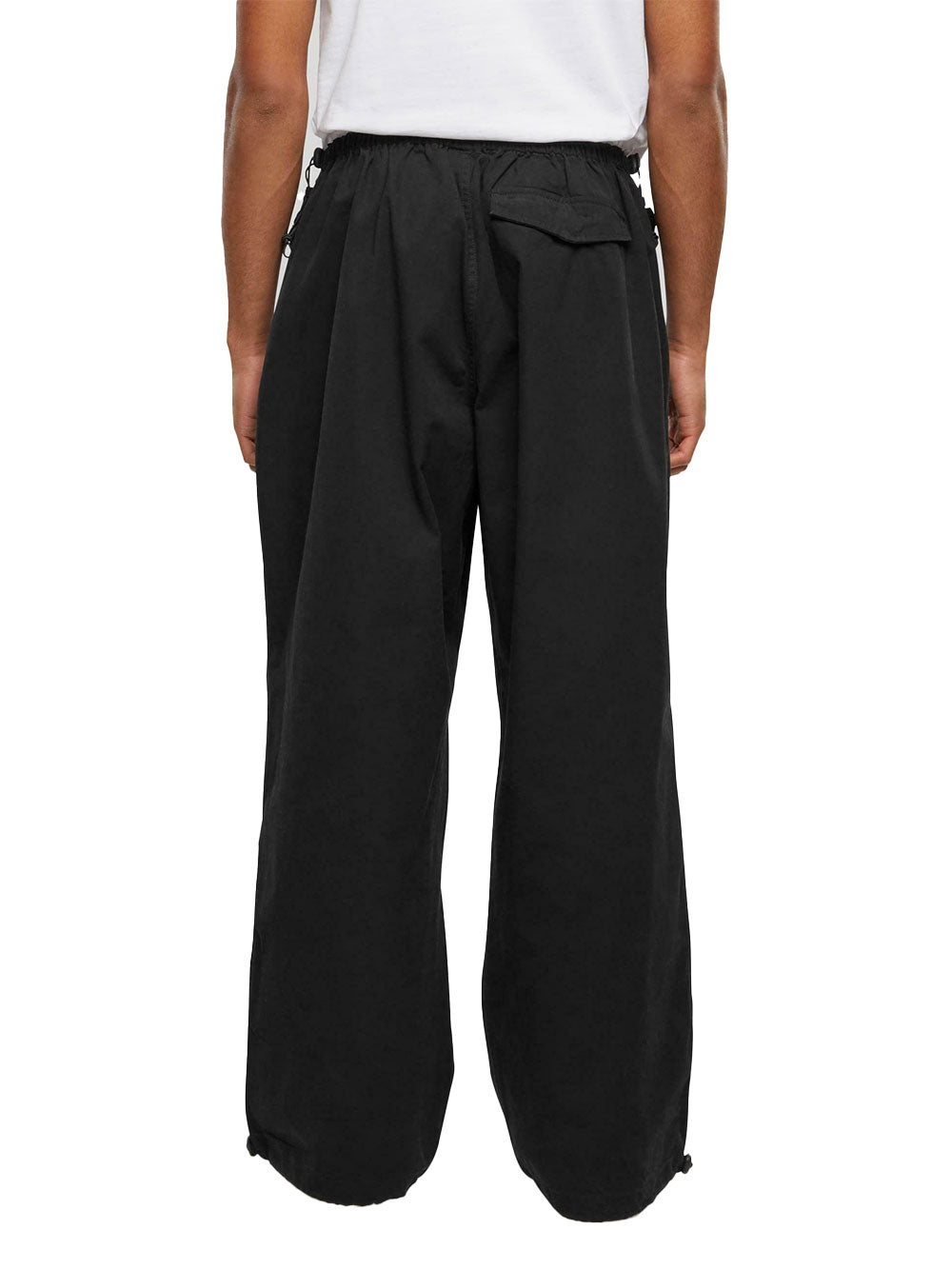 Pantalone Jogger Karl Kani Woven Parachute da Uomo - Nero