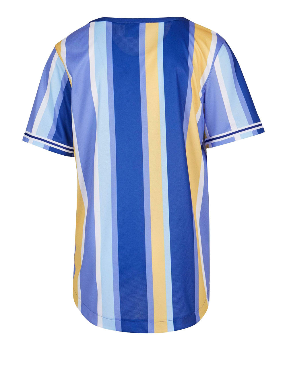 Camicia Karl Kani Varsity Striped Baseball da Uomo - Blu