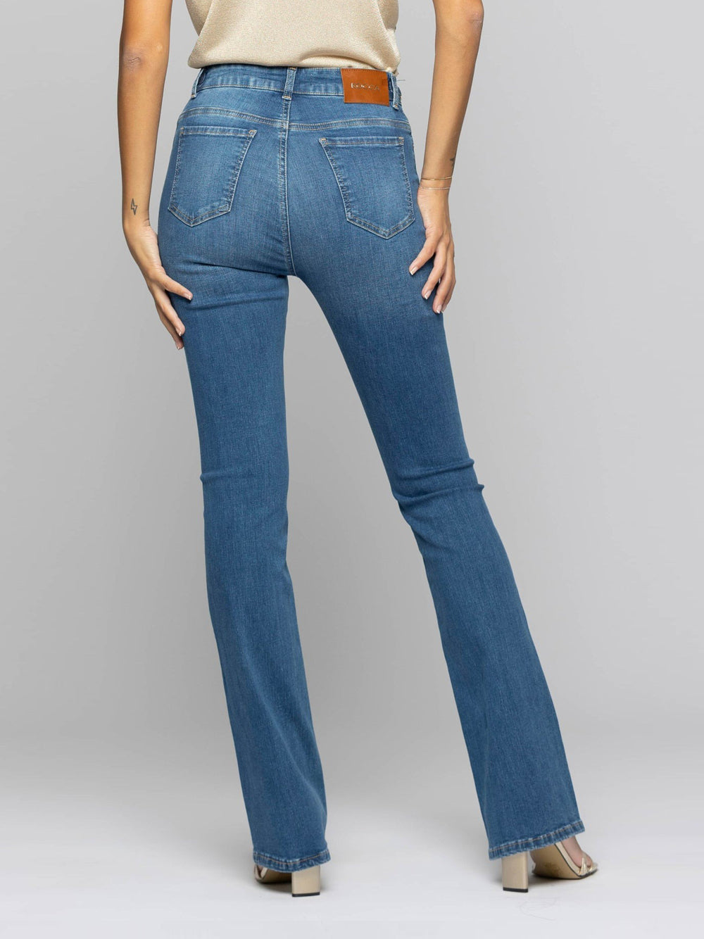 Jeans Bootcut Kocca Nicolas da Donna - Denim