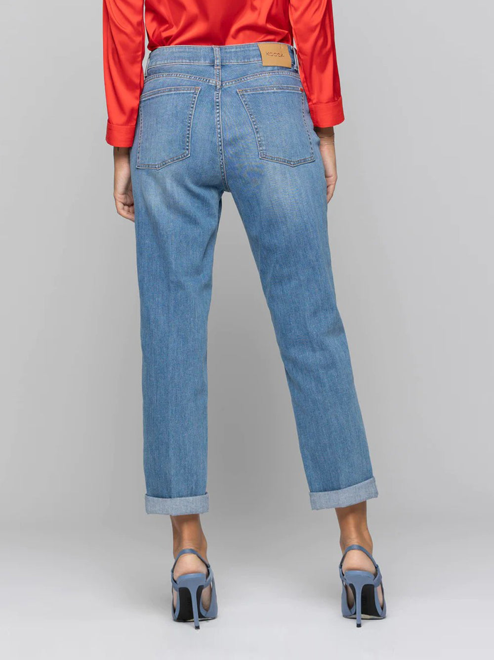 Jeans Tapered Kocca Grant da Donna - Denim