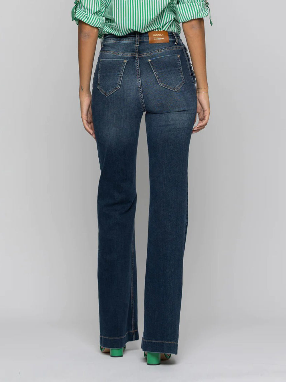 Jeans Bootcut Kocca Rooney da Donna - Denim