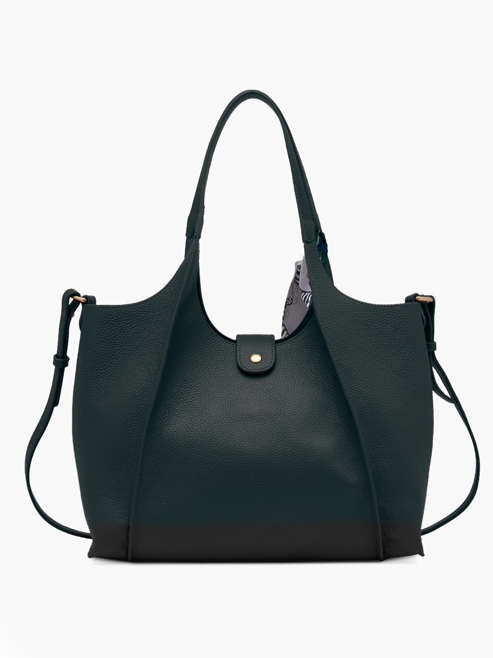 Borsa Shopper La Carrie Drilled Logo da Donna - Nero