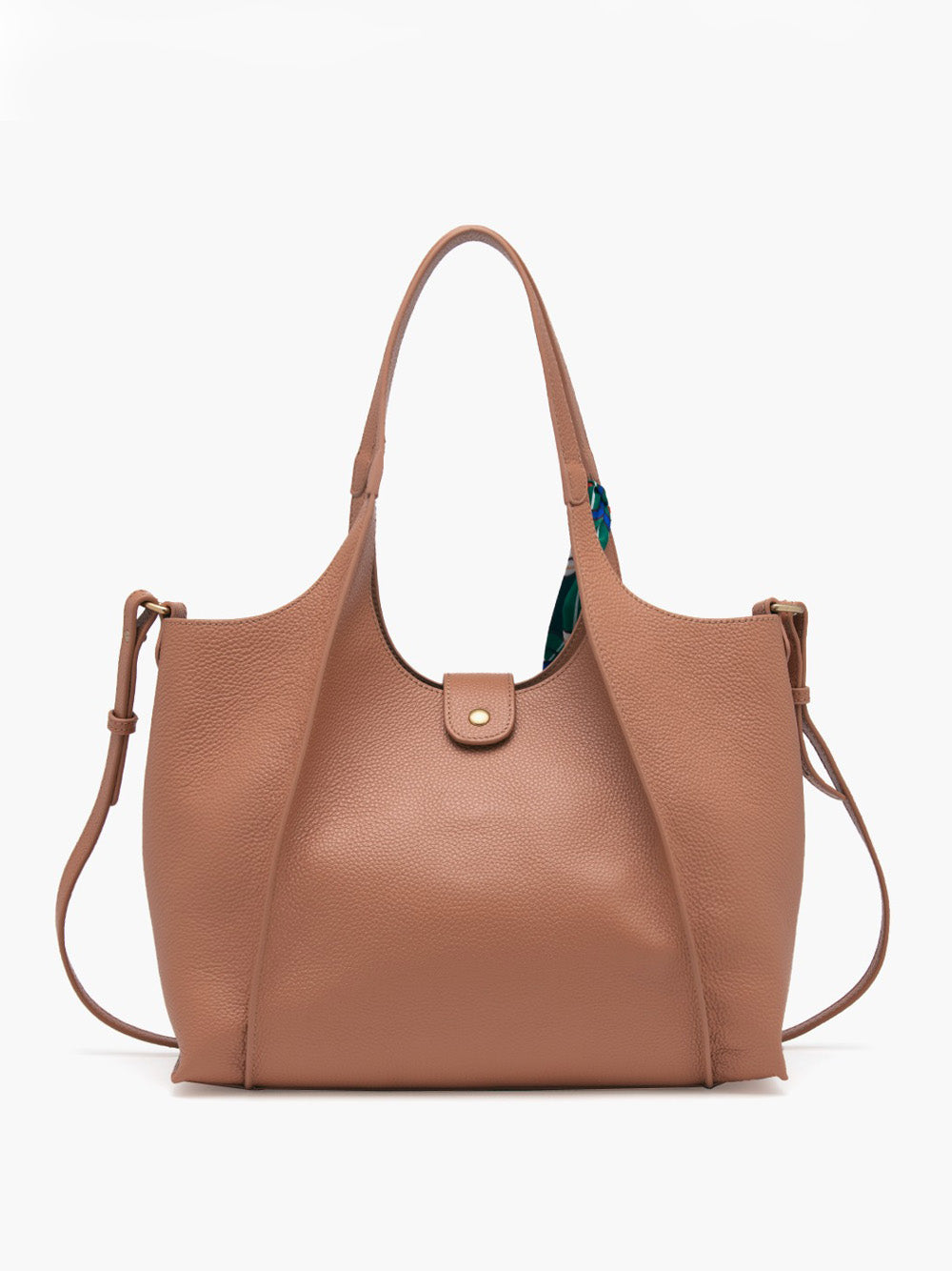 Borsa Shopper La Carrie Drilled Logo da Donna - Beige