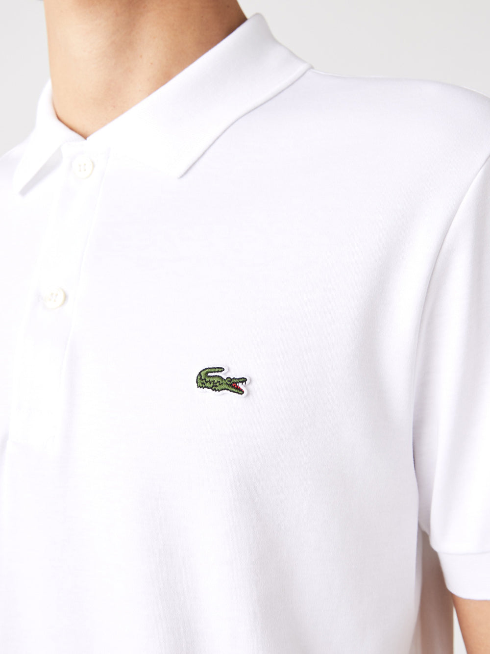 Polo Lacoste da Uomo - Bianco