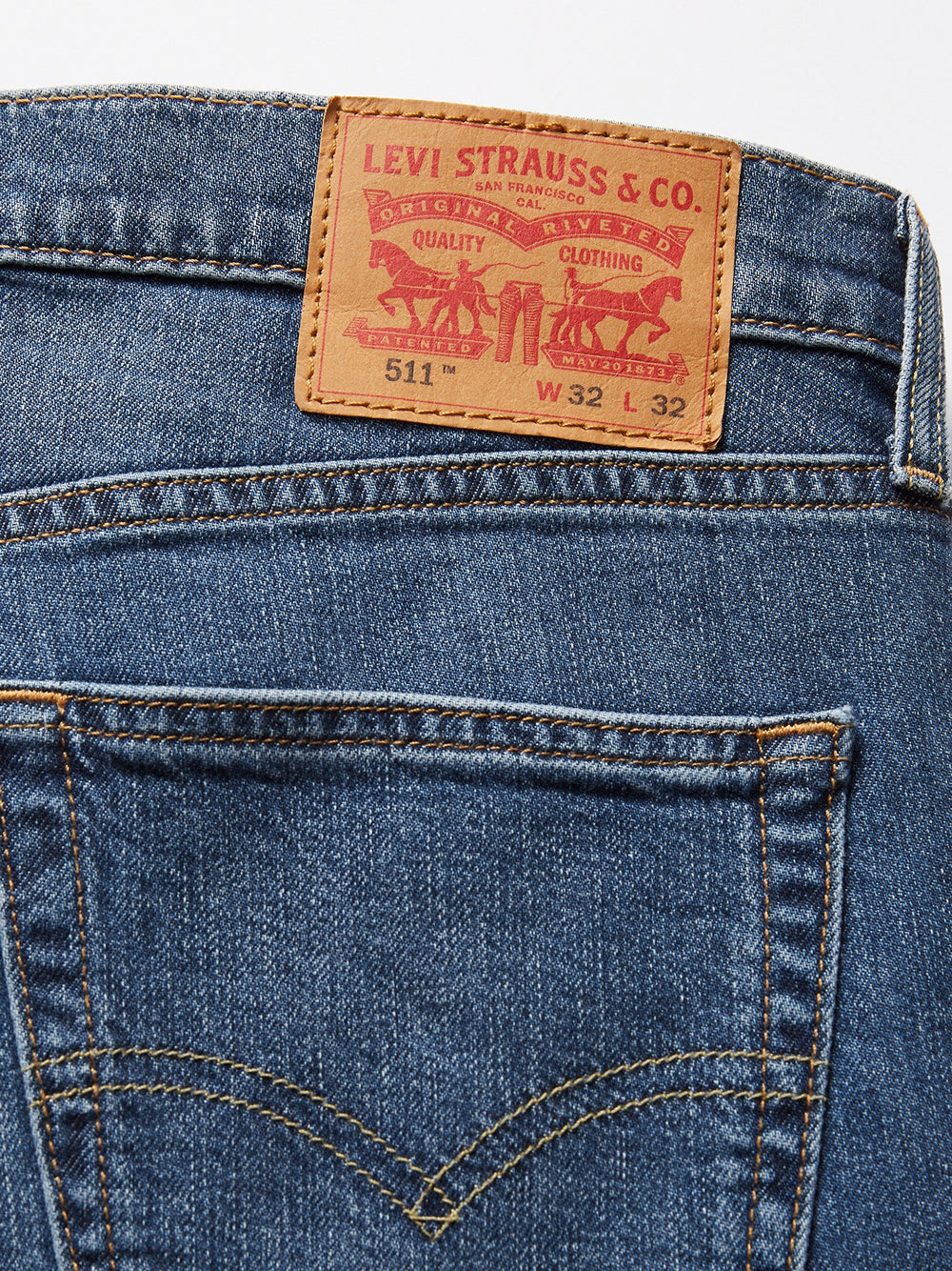 Jeans Slim 511 Levis da Uomo - Denim