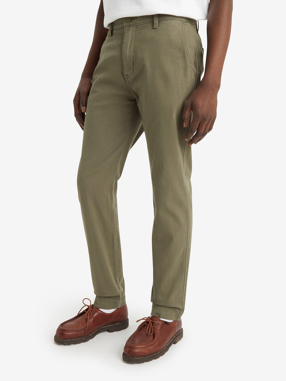 Pantalone Chino Levis London Fog da Uomo - Verde