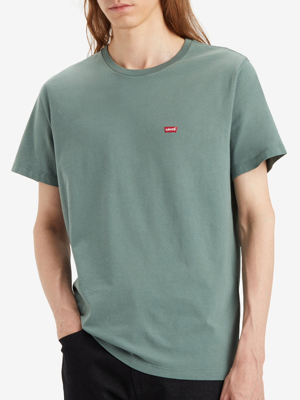 T-shirt Levis Original da Uomo - Verde