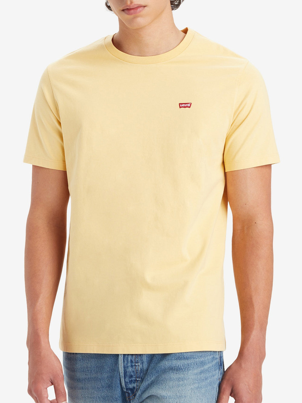 T-shirt Levis Original da Uomo - Giallo