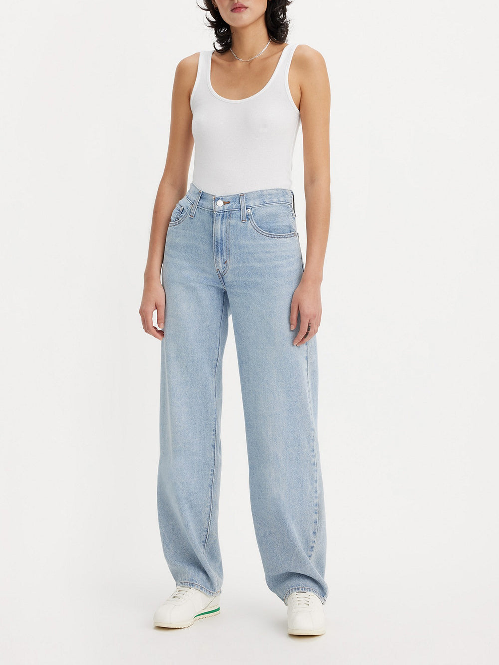 Jeans Wide Levis Baggy Dad da Donna - Denim