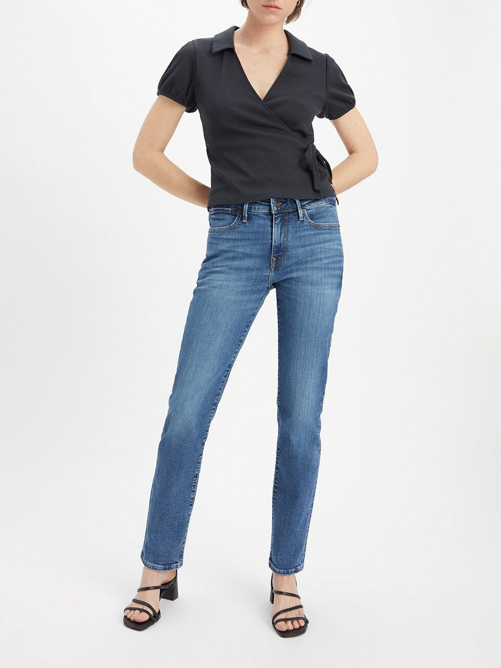 Jeans Slim Levis 712 da Donna - Denim