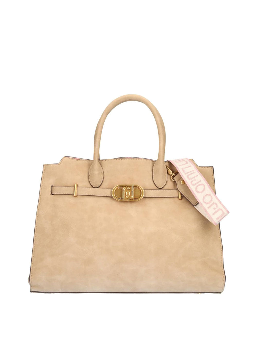 Borsa a Mano Liu Jo L Satchel da Donna - Beige