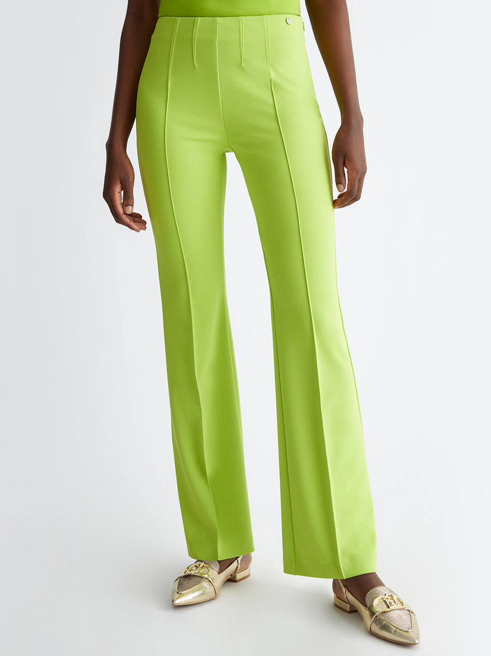 Pantalone Zampa Liu Jo Vita Alta da Donna - Verde