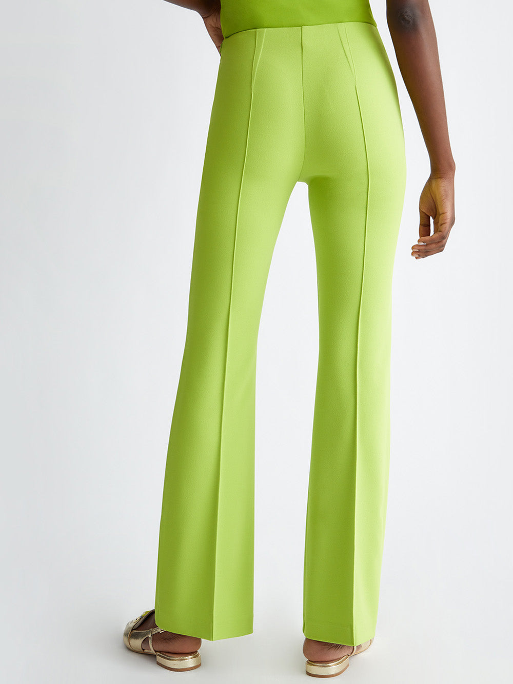 Pantalone Zampa Liu Jo Vita Alta da Donna - Verde