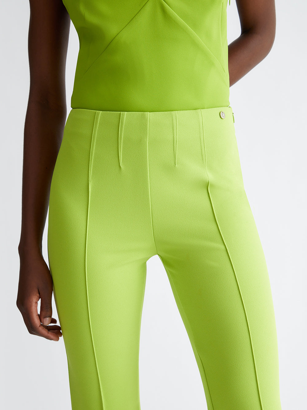 Pantalone Zampa Liu Jo Vita Alta da Donna - Verde