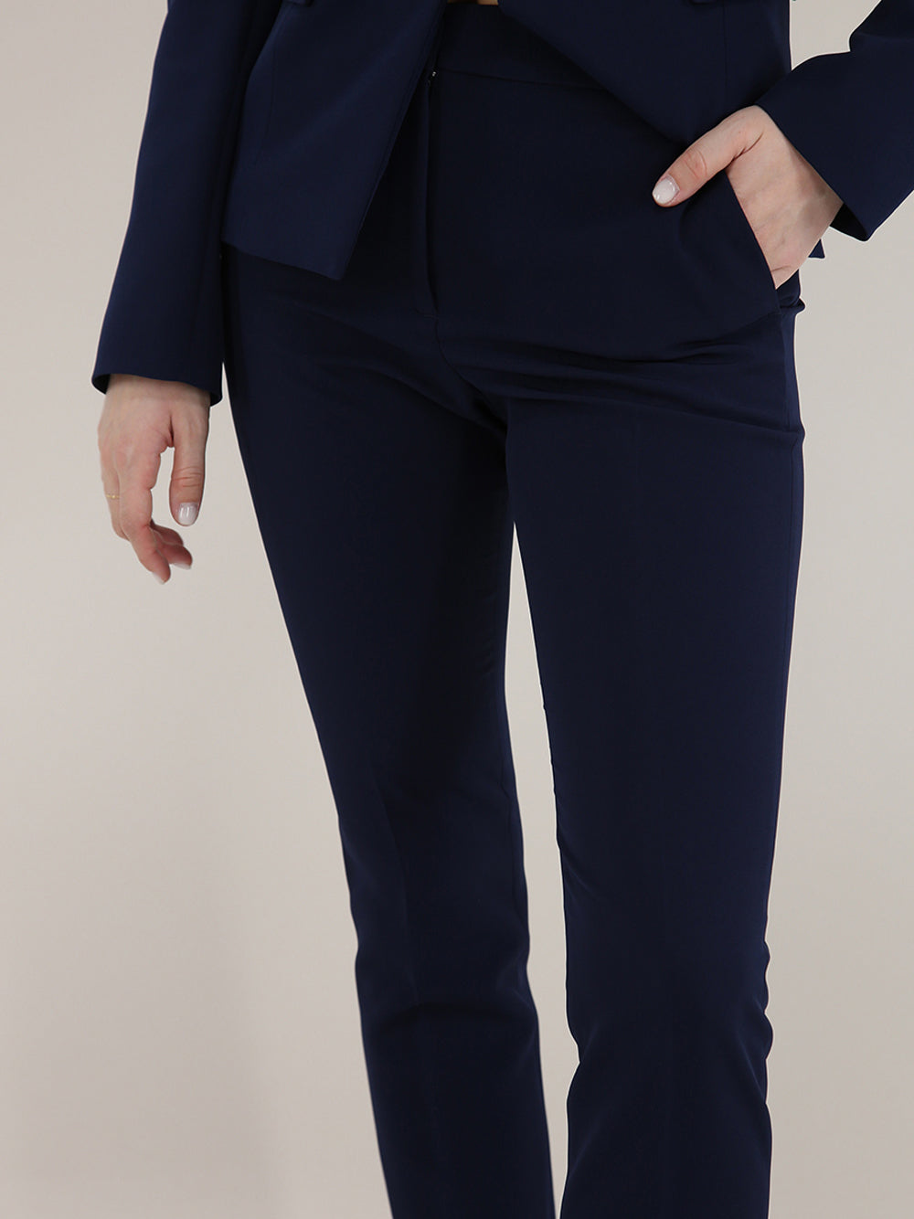 Pantalone Chino Liu Jo Cigarette da Donna - Blu