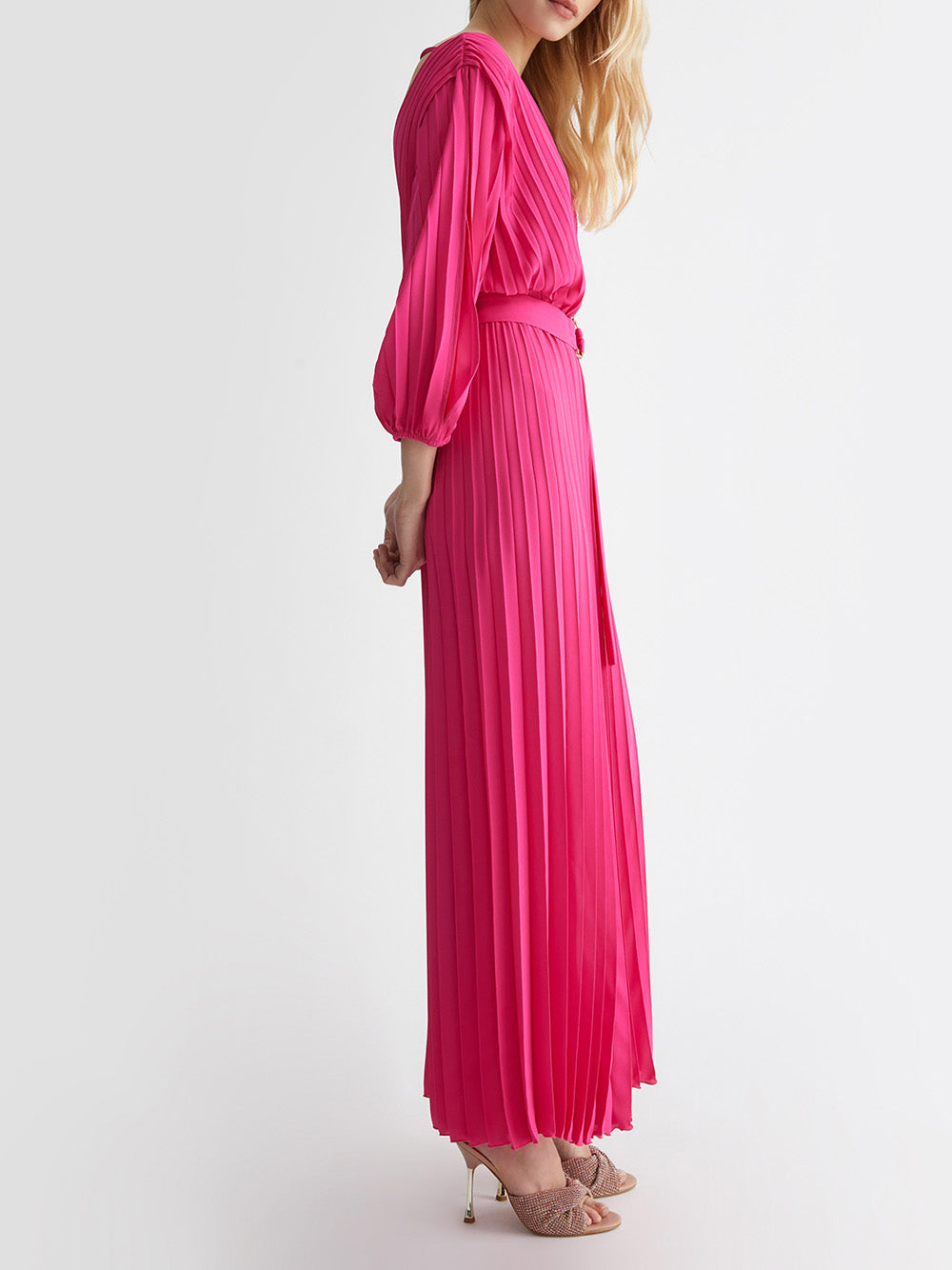 Jumpsuit Liu Jo Plissè da Donna - Fuxia Fucsia