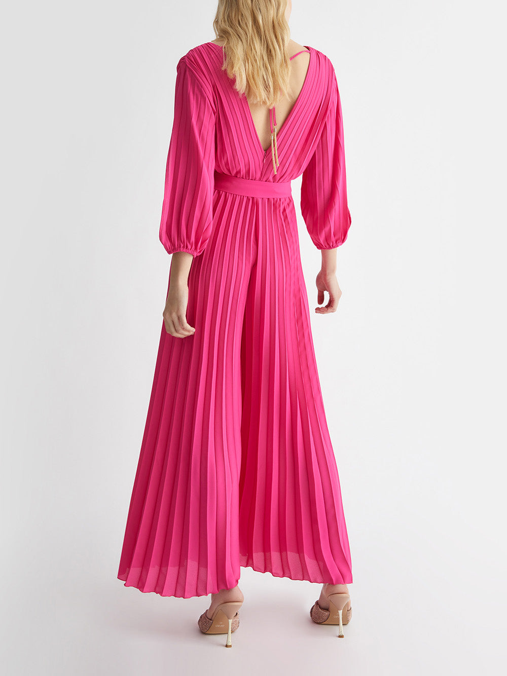 Jumpsuit Liu Jo Plissè da Donna - Fuxia Fucsia