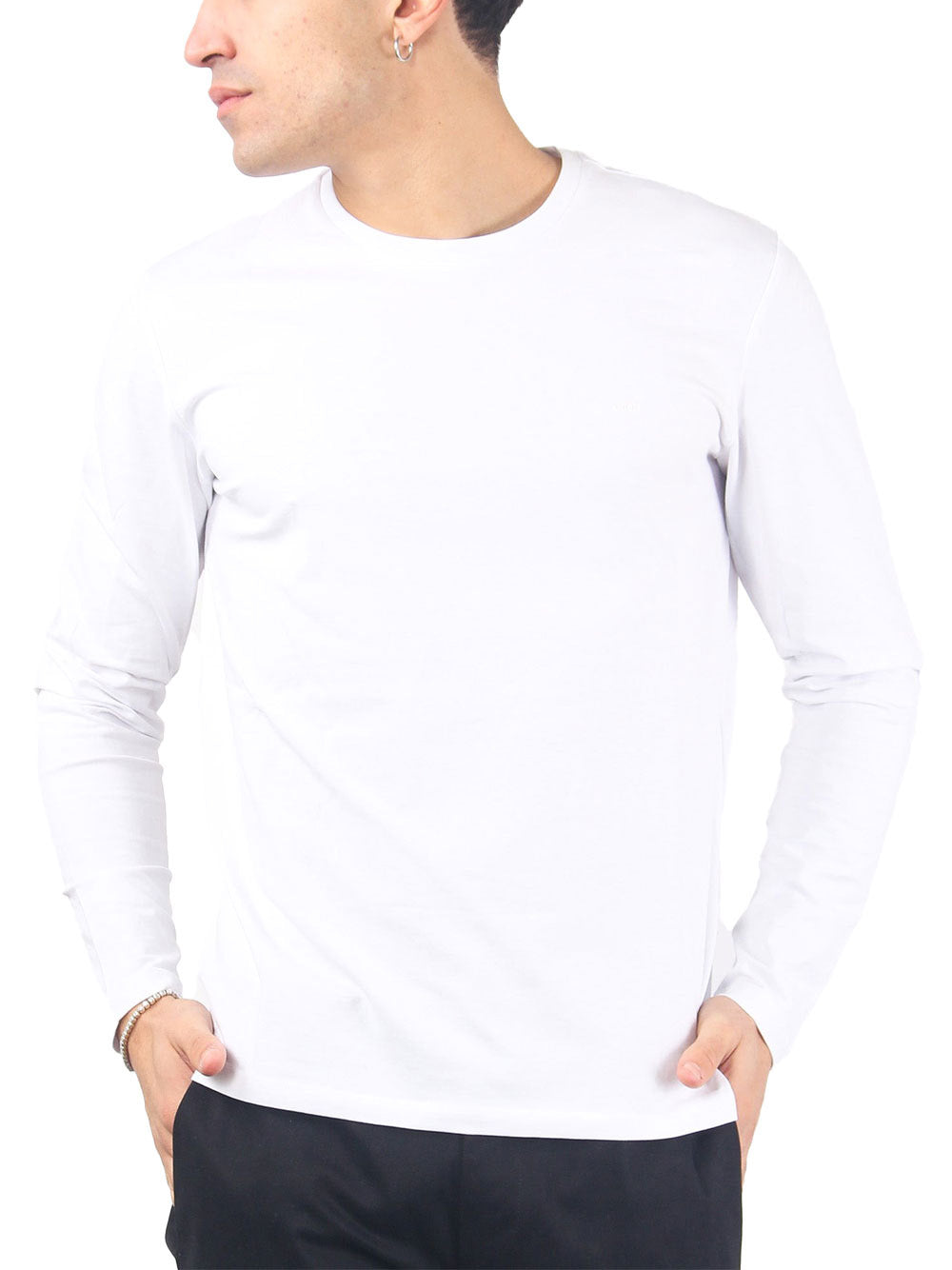 T-shirt Liu Jo Longbrand da Uomo - Bianco