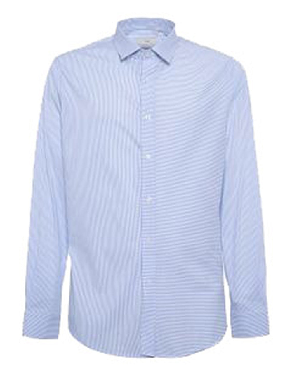 Camicia Classica Liu Jo Slim Rigashirt da Uomo - Celeste