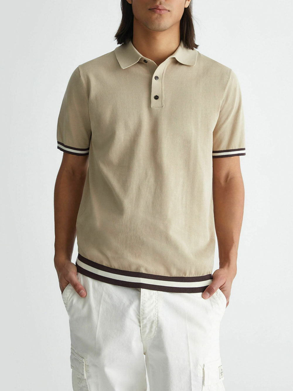 Polo Liu Jo Pololucky da Uomo - Beige