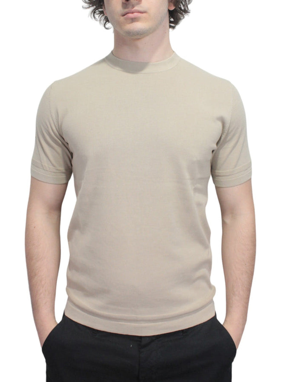 Maglia Liu Jo Shortfresh da Uomo - Beige