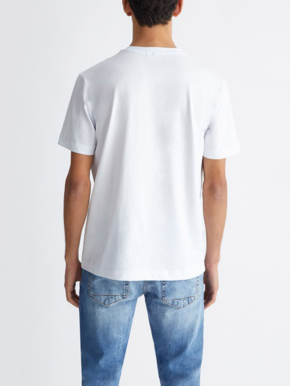 T-shirt Liu Jo Teejmirror da Uomo - Bianco