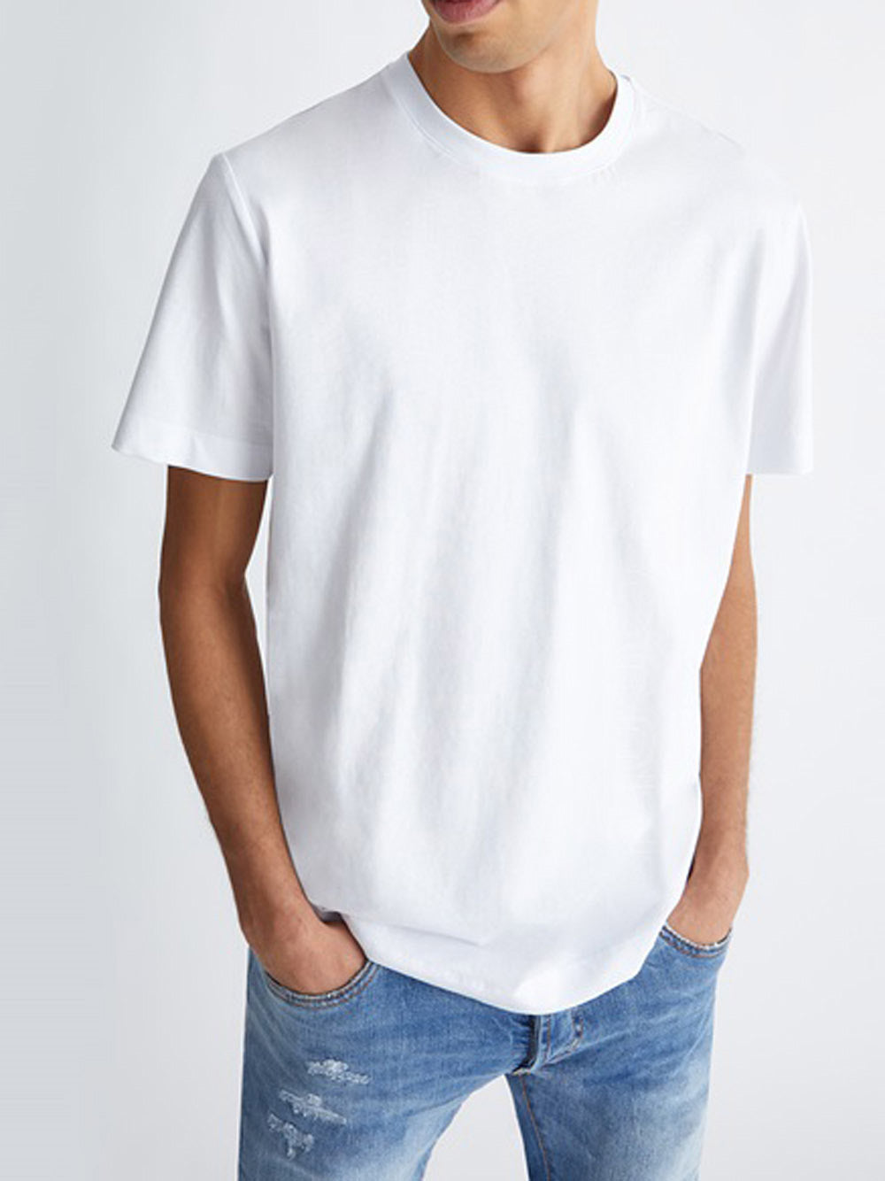 T-shirt Liu Jo Teejmirror da Uomo - Bianco