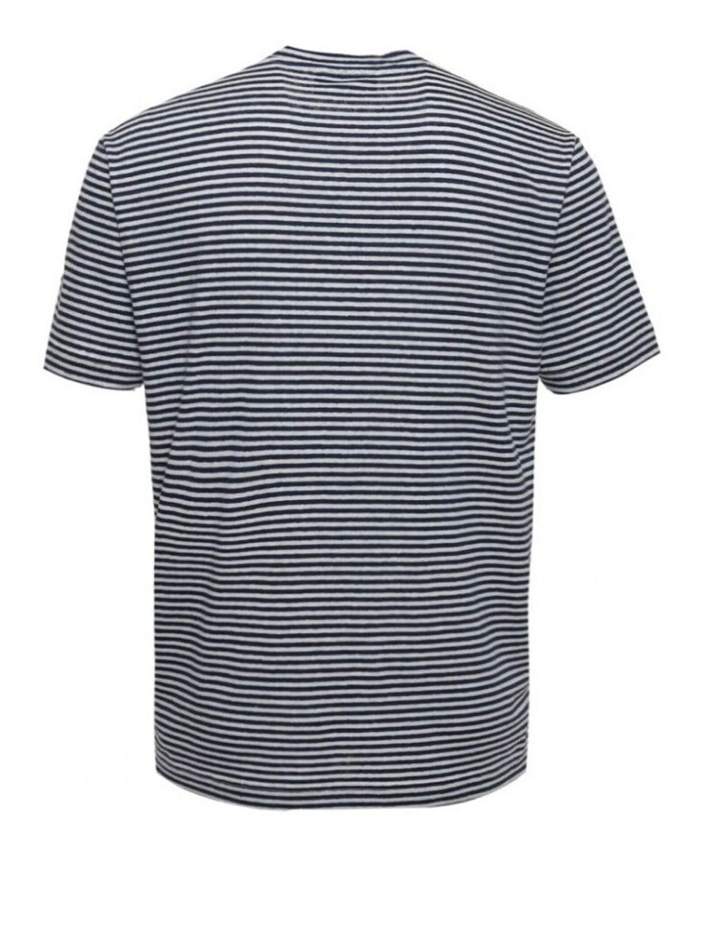 T-shirt Liu Jo Teestripe da Uomo - Bianco Blu