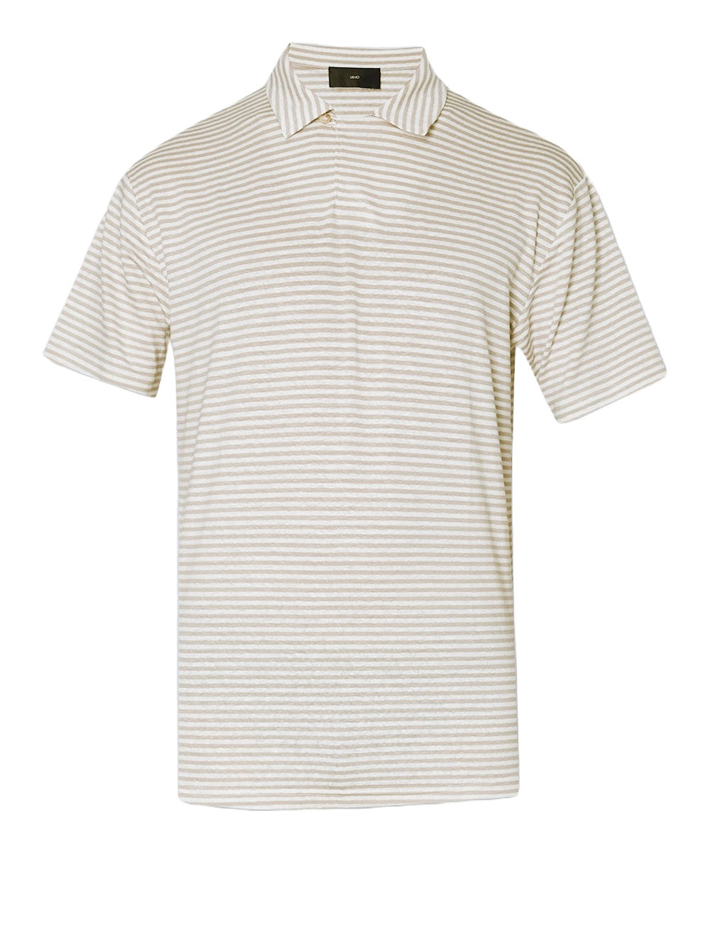 Polo Liu Jo Cubastripe da Uomo - Beige