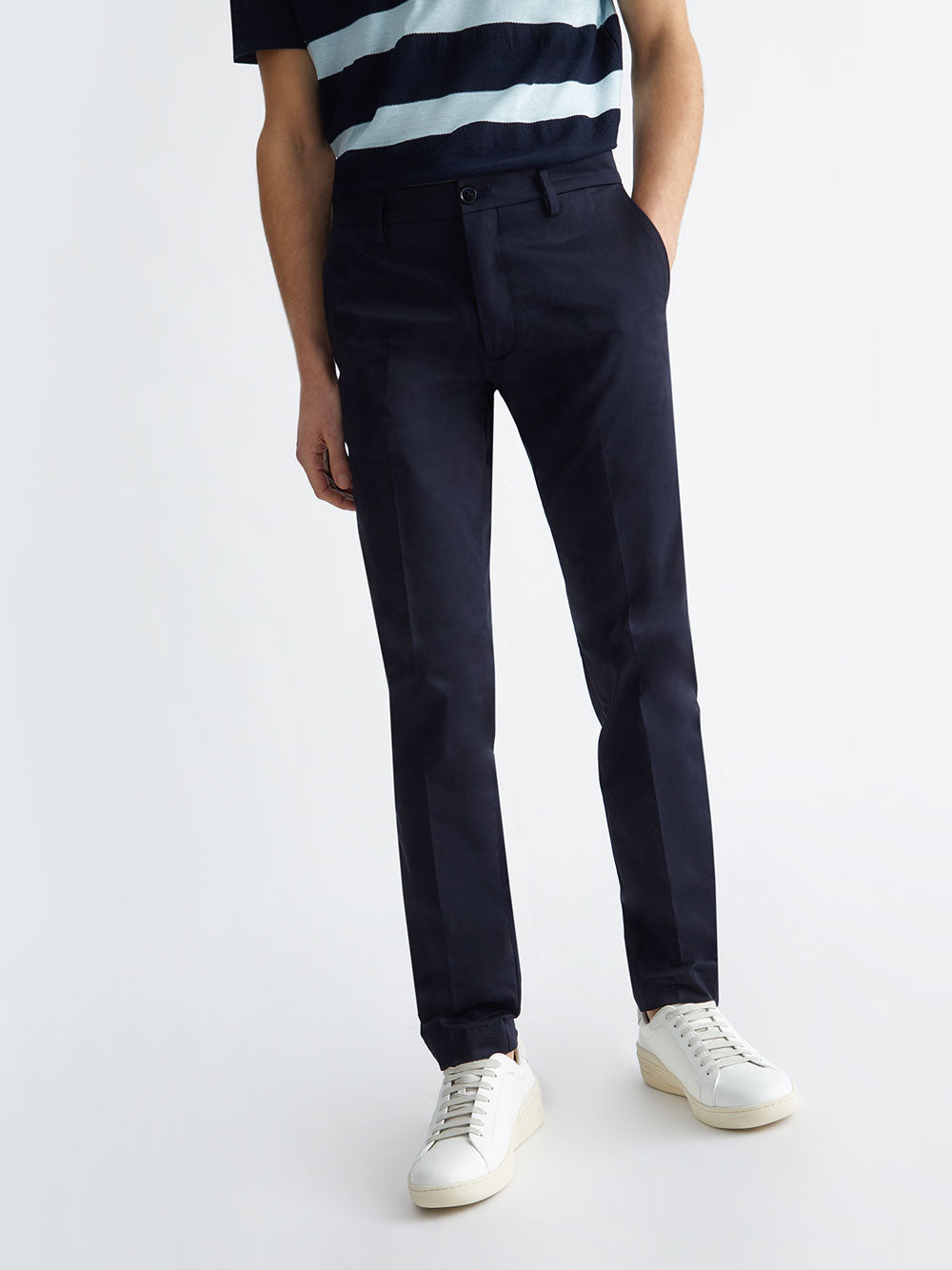 Pantalone Chino Liu Jo Super Slim Robraso da Uomo - Blu