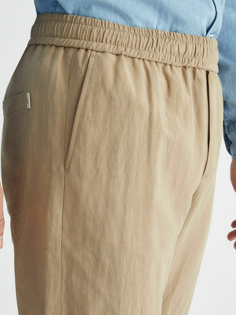 Pantalone Chino Liu Jo Regular Jogglinen da Uomo - Beige