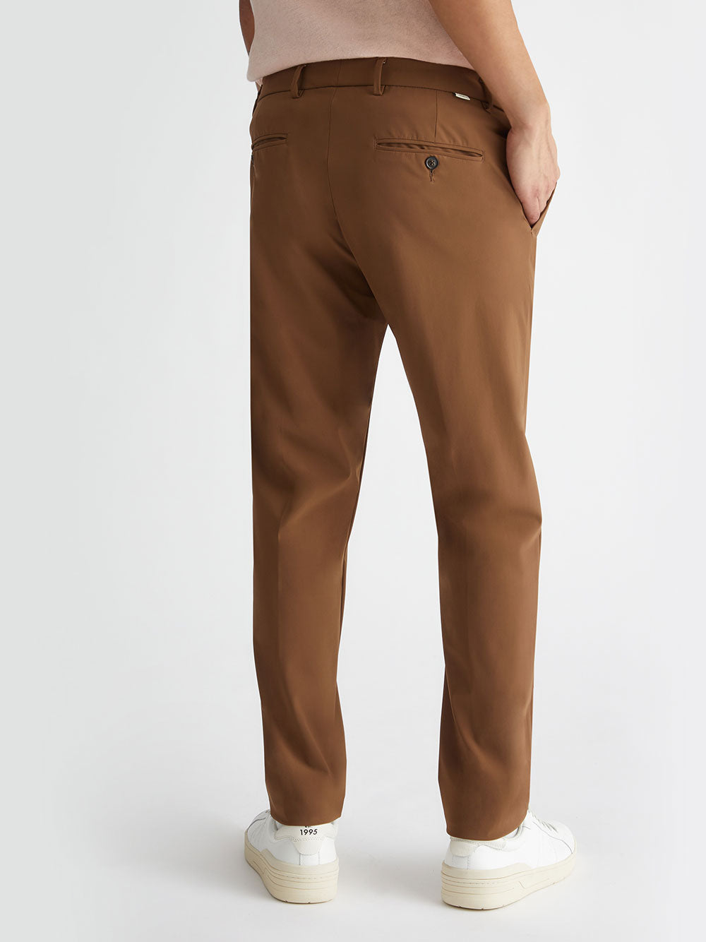 Pantalone Chino Liu Jo Slim Bistretch Pantlycra da Uomo - Marrone