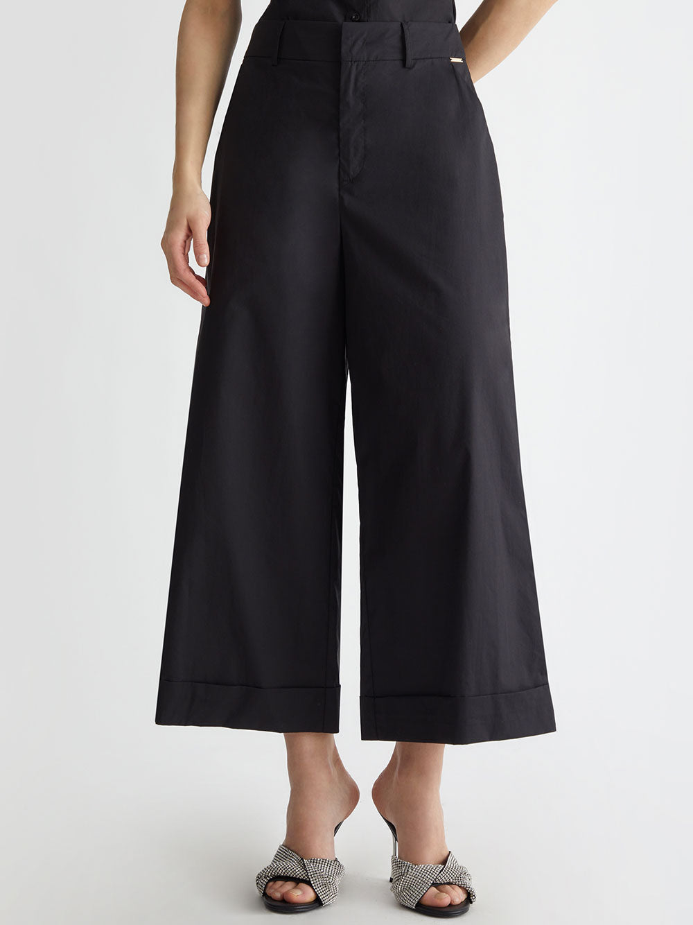 Pantalone Palazzo Liu Jo da Donna - Nero