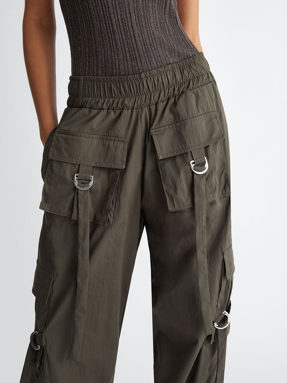 Pantalone Cargo Liu Jo da Donna - Verde