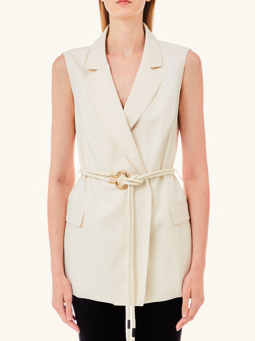 Gilet Liu Jo da Donna - Beige