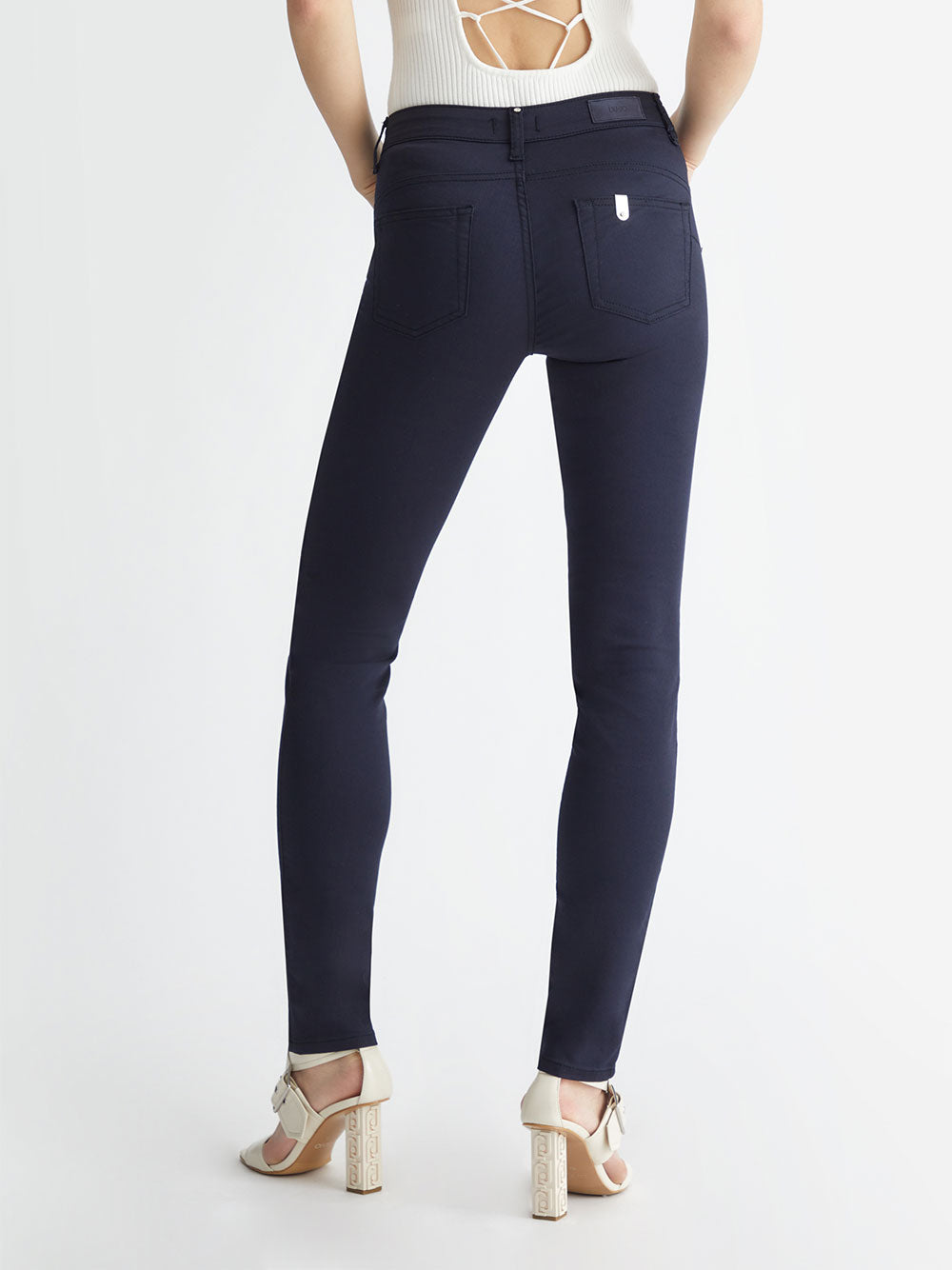 Pantalone Slim Liu Jo Magnetic da Donna - Blu