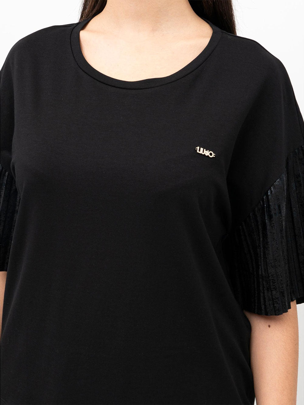 T-shirt Liu Jo da Donna - Nero