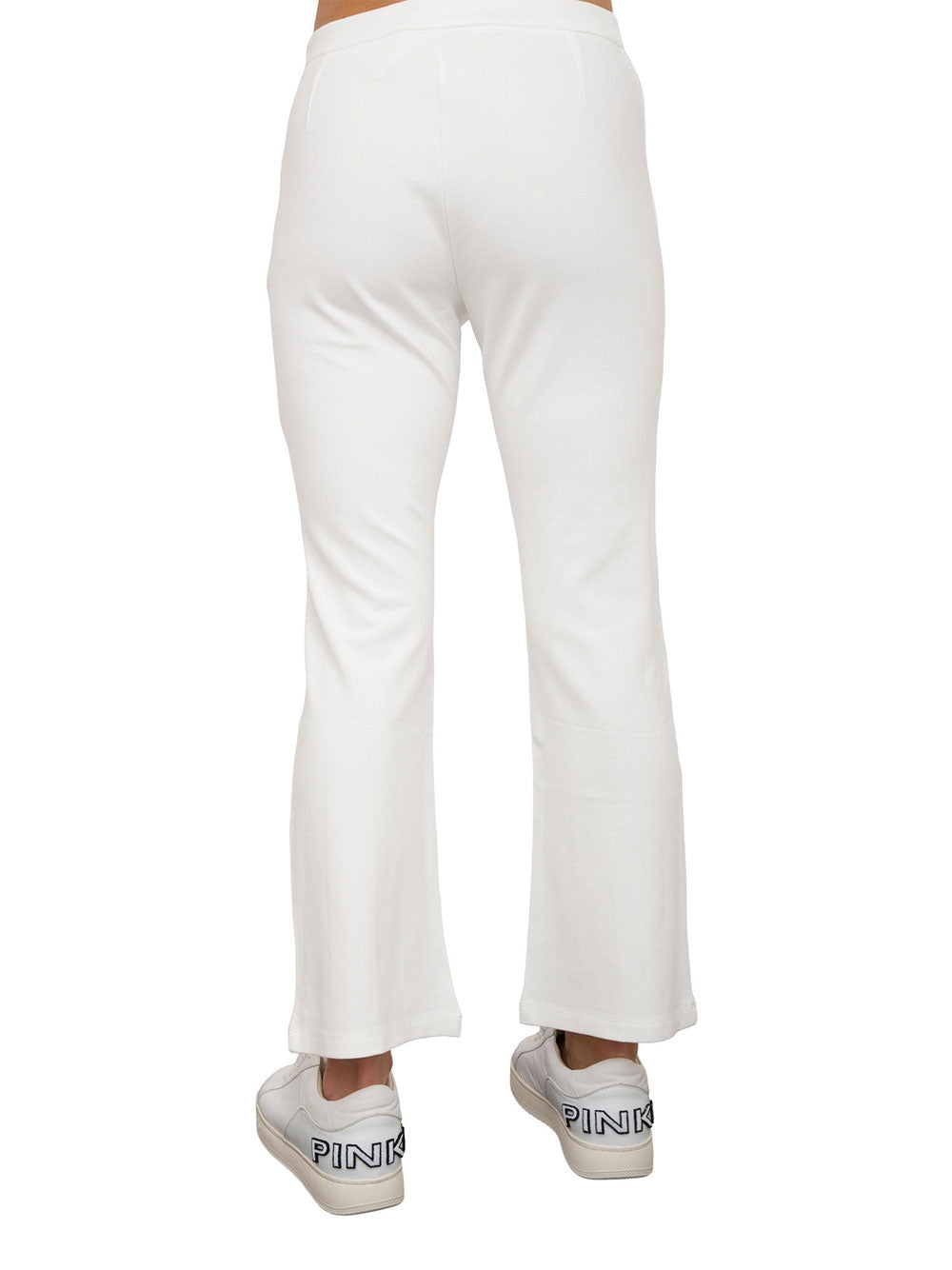 Pantalone Jogger Liu Jo Jersey da Donna - Bianco