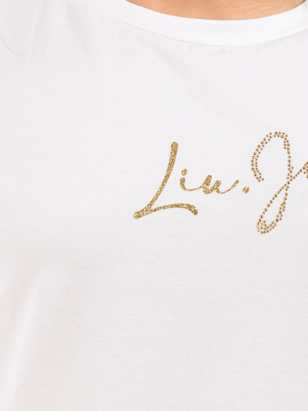 T-shirt Liu Jo da Donna - Bianco