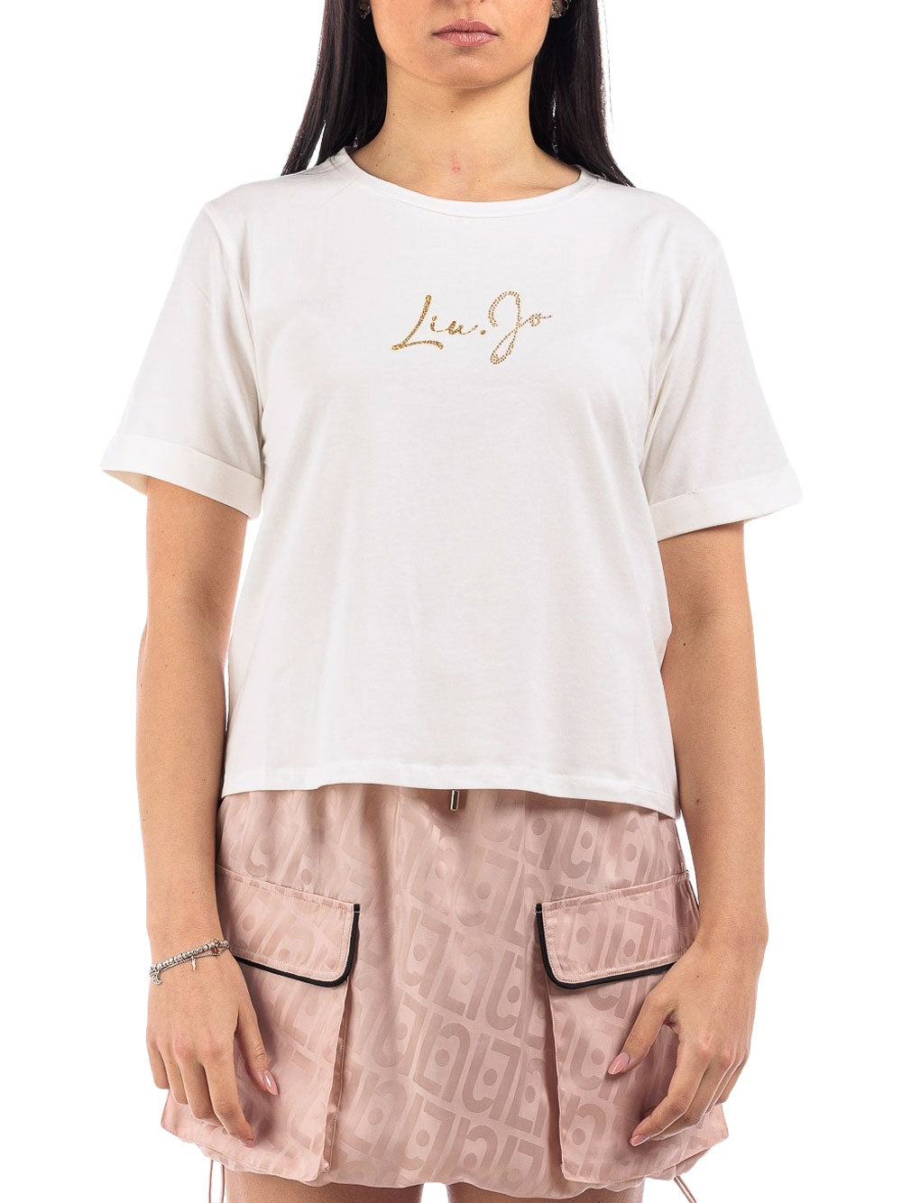 T-shirt Liu Jo da Donna - Bianco