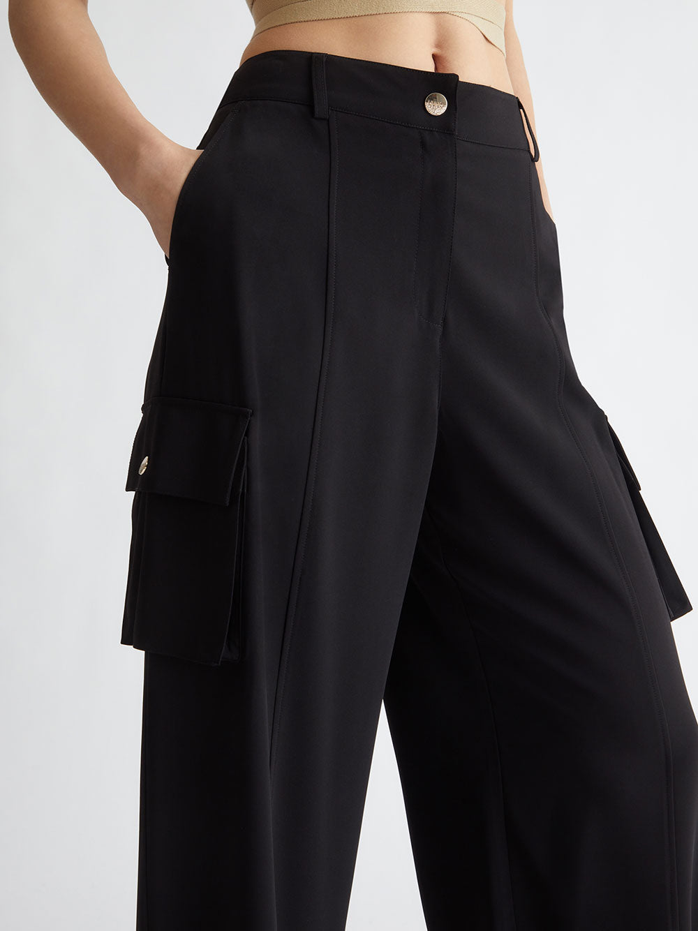 Pantalone Cargo Liu Jo da Donna - Nero