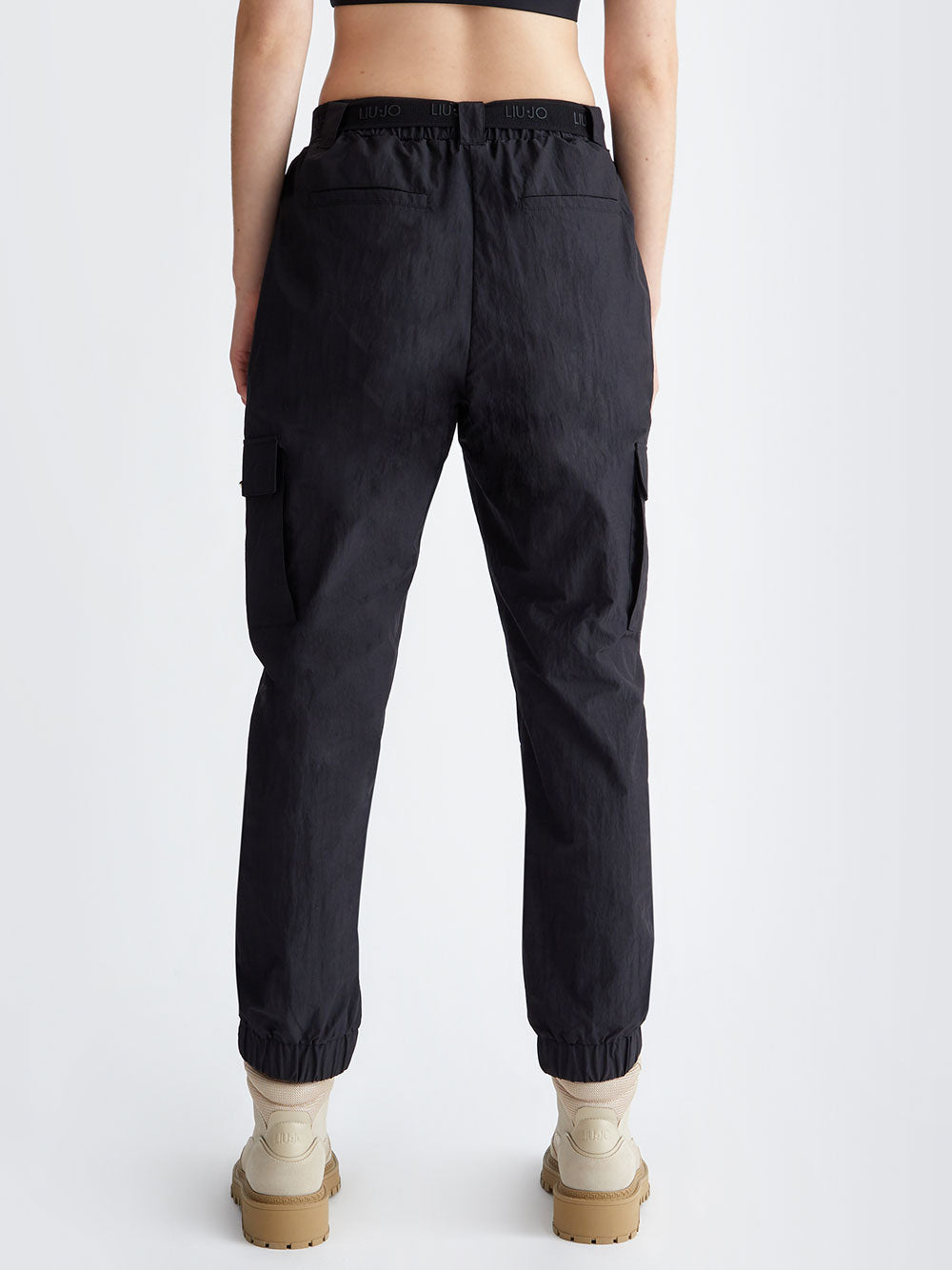 Pantalone Cargo Liu Jo da Donna - Nero