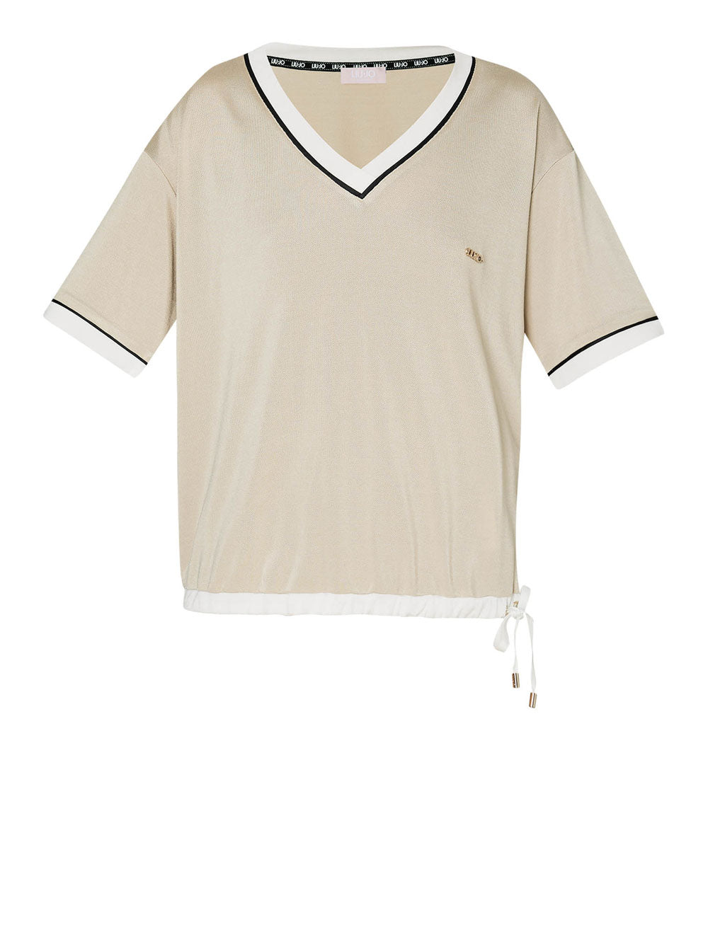 T-shirt Liu Jo Tunica Jersey da Donna - Beige