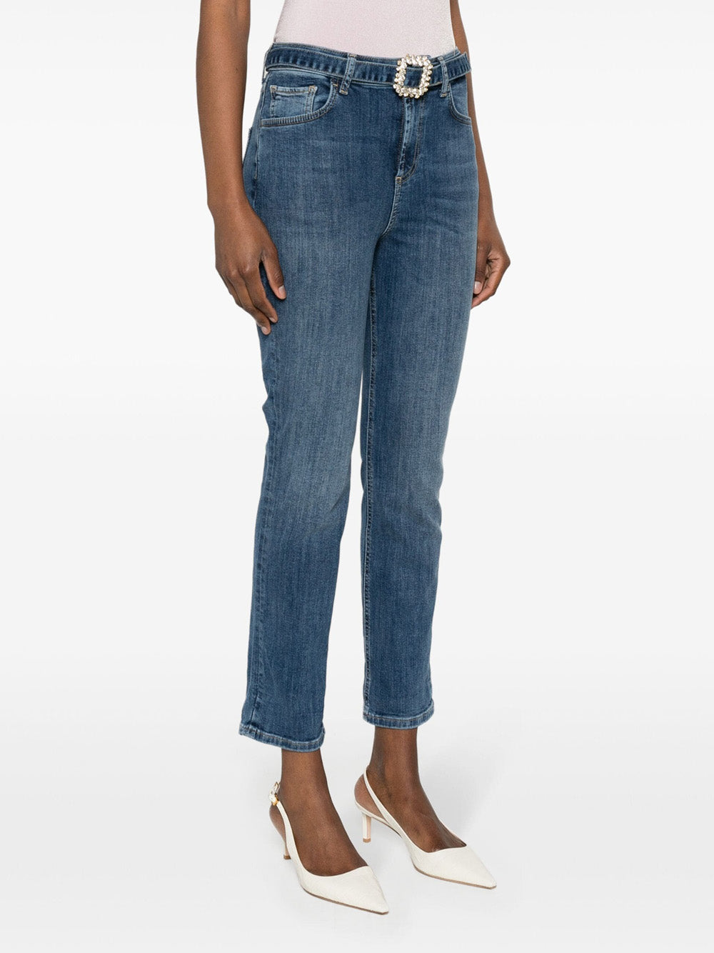 Jeans Straight Liu Jo HW da Donna - Denim