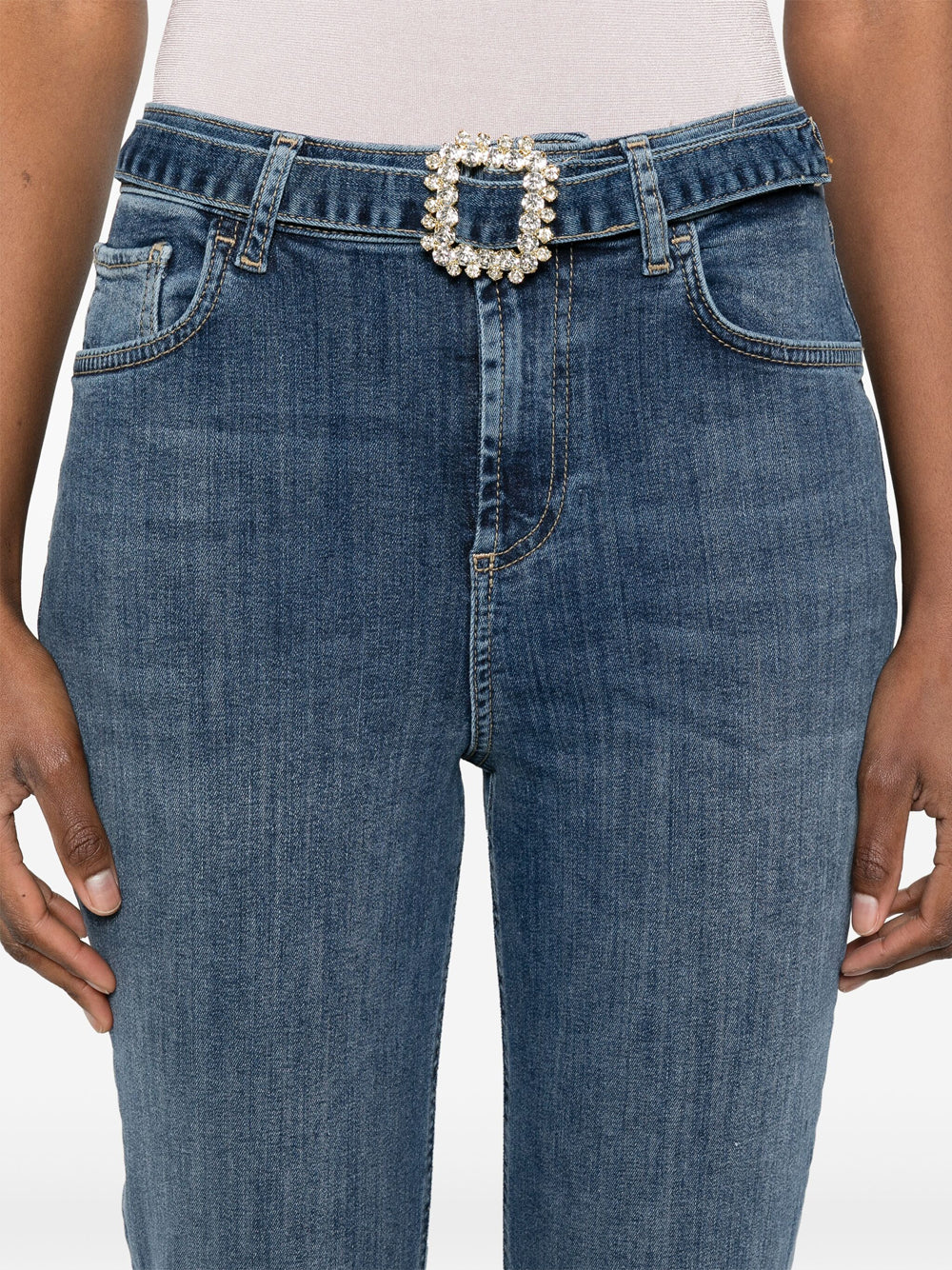 Jeans Straight Liu Jo HW da Donna - Denim