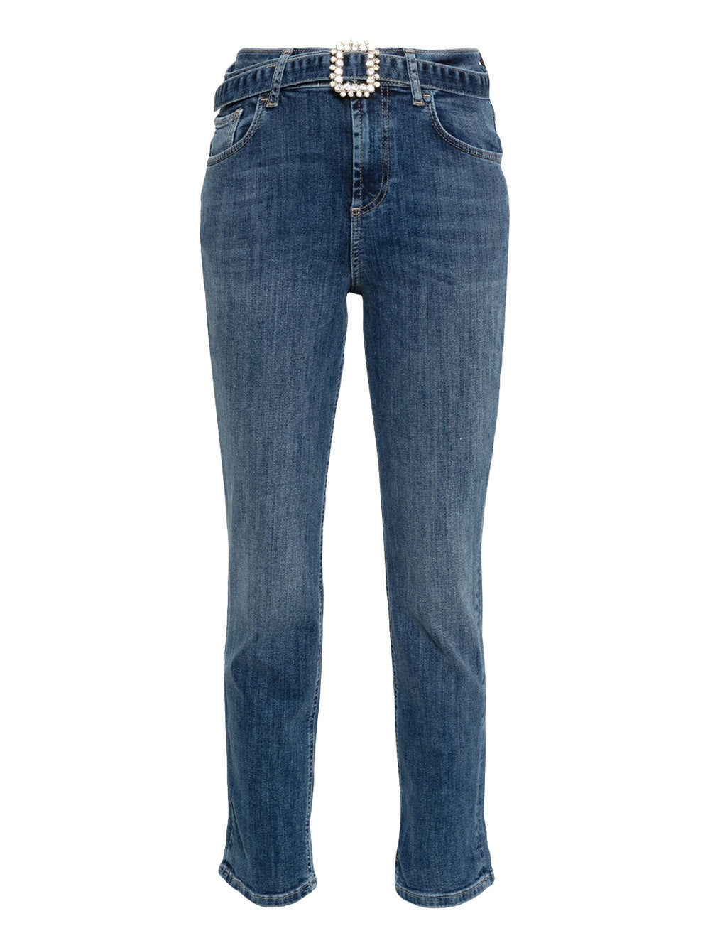 Jeans Straight Liu Jo HW da Donna - Denim