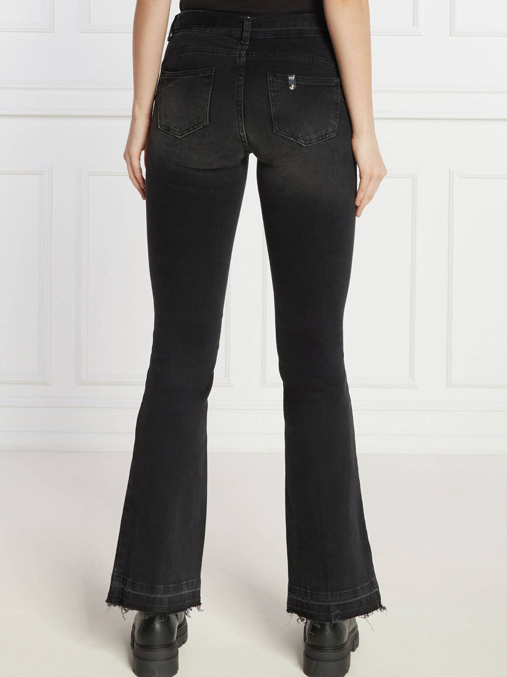 Jeans a Zampa Liu Jo Up Beat da Donna - Nero