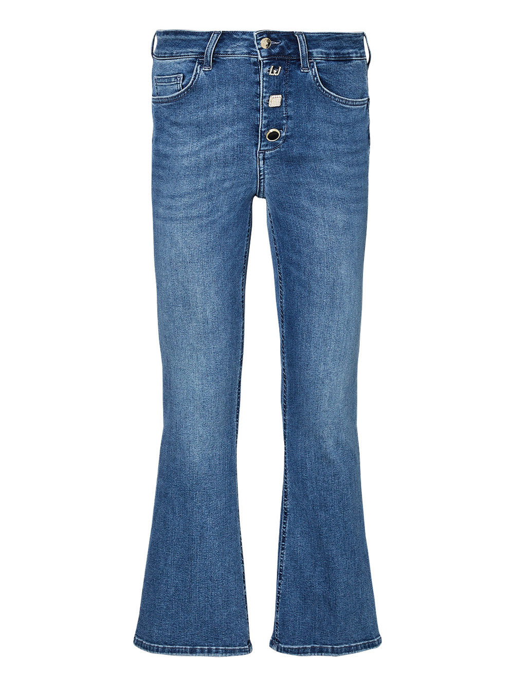 Jeans a Zampa Liu Jo Princess HW da Donna - Denim