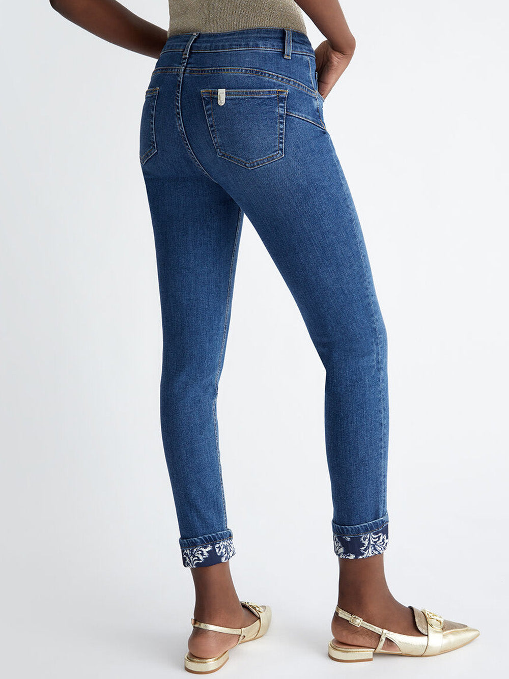 Jeans Skinny Liu Jo Monroe HW da Donna - Denim